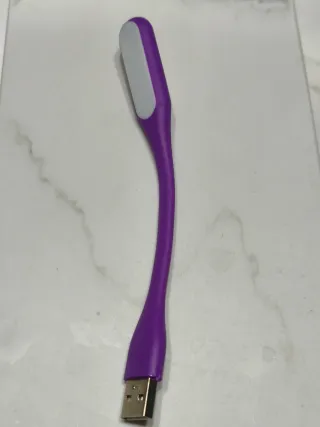 Luz USB Flexible Morada