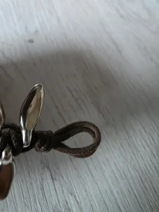 Pulsera UNO de 50 Plata y Marrón