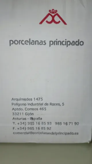 Juego de café de porcelana