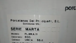 Juego de café de porcelana