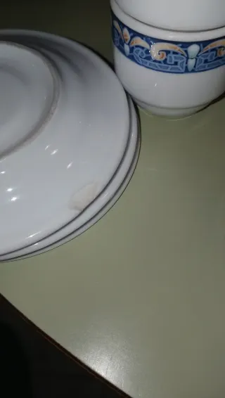 Juego de café de porcelana