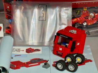LEGO 75913 Camión Ferrari Usado Completo