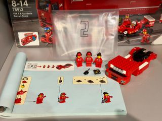 LEGO 75913 Camión Ferrari Usado Completo