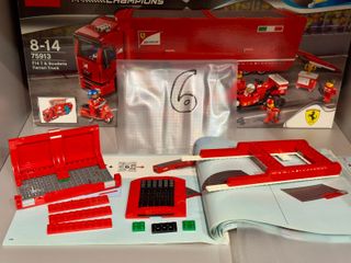LEGO 75913 Camión Ferrari Usado Completo