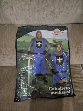 Disfraz Caballero Medieval Guirca Talla Única