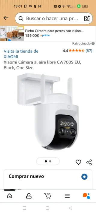 Cámara Exterior Xiaomi CW700S