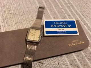 Seiko Dolce 9531 5160 Tungsten Carbide JDM 1992