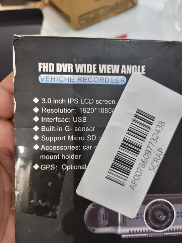 Grabador Coche 4 Canales 1080p