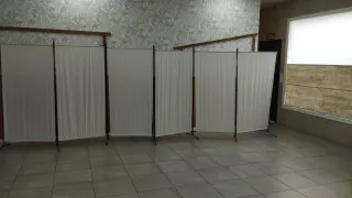 Biombo separador de espacios