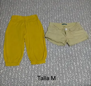 Pantalones cortos y bombachos Talla M