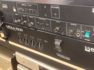 Amplificador Ecler MPA4-150R + Previo + Divisor