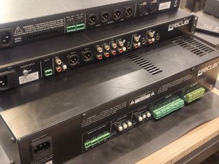 Amplificador Ecler MPA4-150R + Previo + Divisor