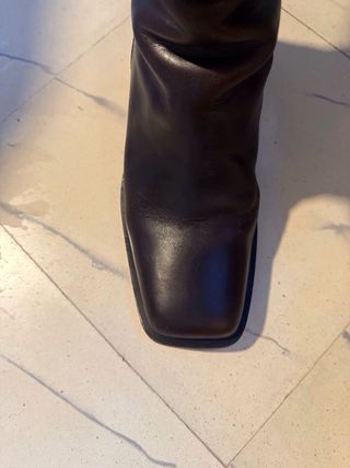 Botas Chanel granate oscuro Talla 39