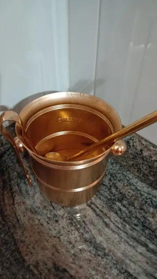 Cubitera Cinzano Dorada