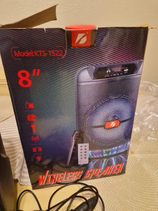 Altavoz KTS-1522 8 Inalámbrico