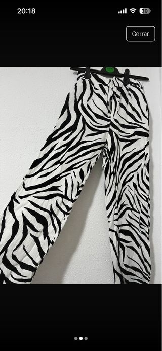 Pantalones cebra