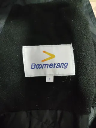 Mono de nieve infantil negro