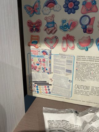 Kit para crear imanes de nevera