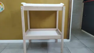 Cambiador Bebé Ikea Madera Blanco