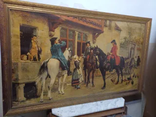 Cuadro antiguo 1m x 2m