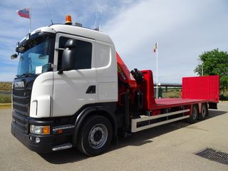 Scania G 400-CAMIONES PORTAMAQUINARIAS