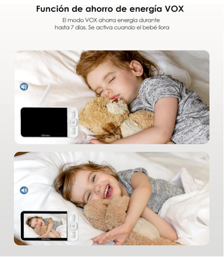 Cámara Vigilabebés CZEview 2K WiFi