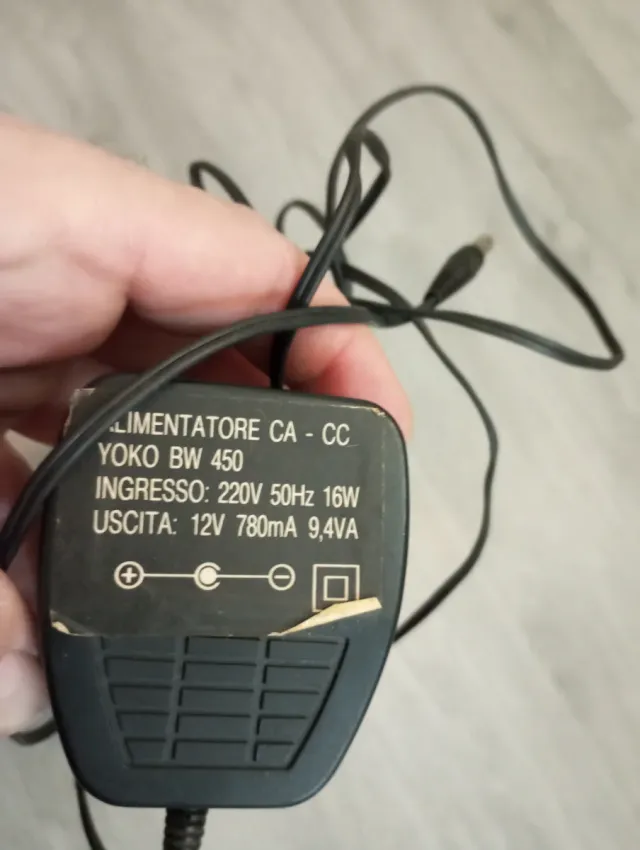 Televisore Yoko BW-450 Vintage Nero