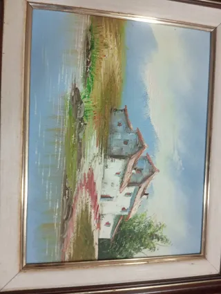 Pinturas de paisajes marinos y rurales