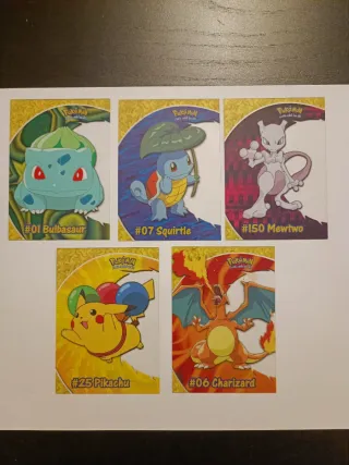 Pokémon Topps 2000 TV clear