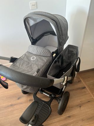 Bugaboo Donkey: Carrito Gemelar con capazo y patín