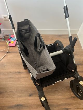 Bugaboo Donkey: Carrito Gemelar con capazo y patín