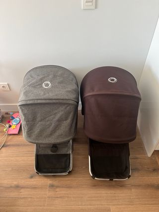 Bugaboo Donkey: Carrito Gemelar con capazo y patín
