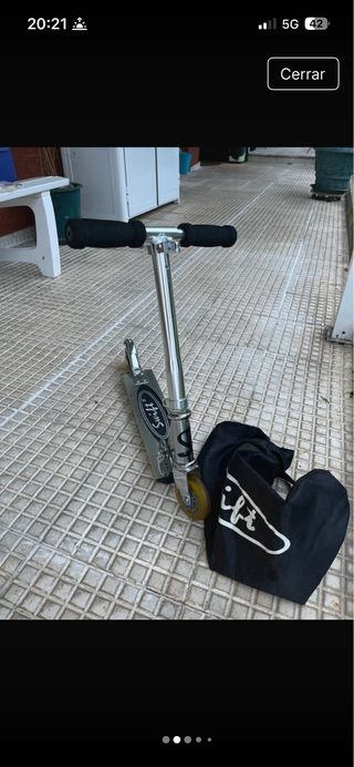 Patinete de acero Swift