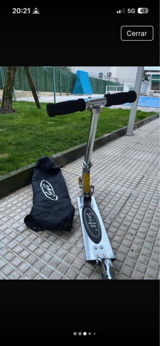 Patinete de acero Swift