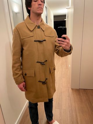 Parka HUGO BOSS marrón claro