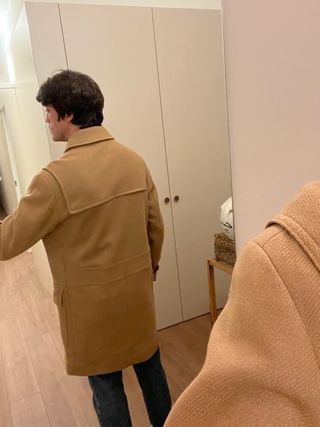 Parka HUGO BOSS marrón claro