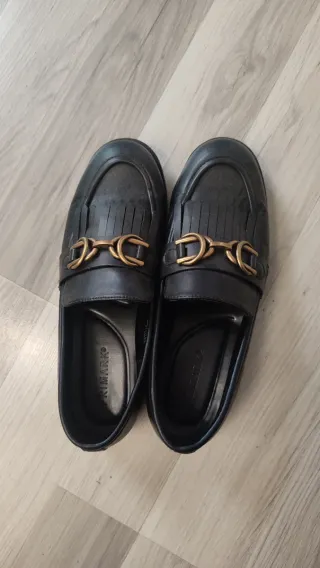 Mocasines Oxford Negros Talla 41