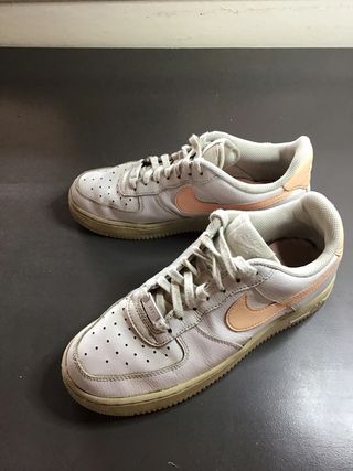 Nike Air Force 1 Bianche Rosa Tg 39