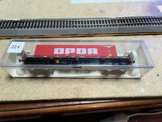 Vagón portacontenedor Electrotren