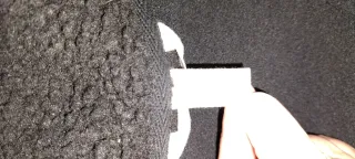 Abrigo Lee verde y negro