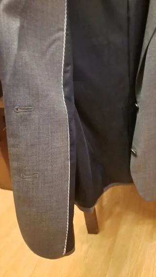 Americana Gap Gris Mujer Elegante