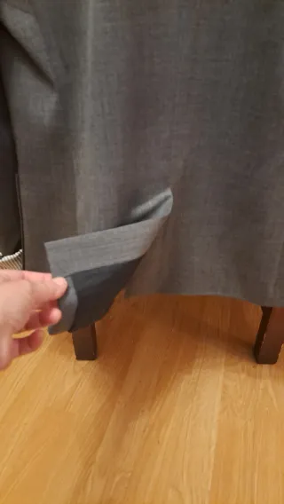 Americana Gap Gris Mujer Elegante