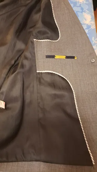 Americana Gap Gris Mujer Elegante