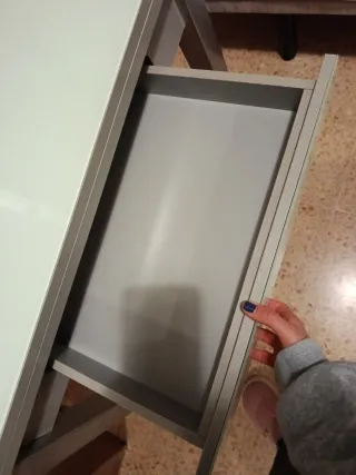 Mesa cocina metal y madera