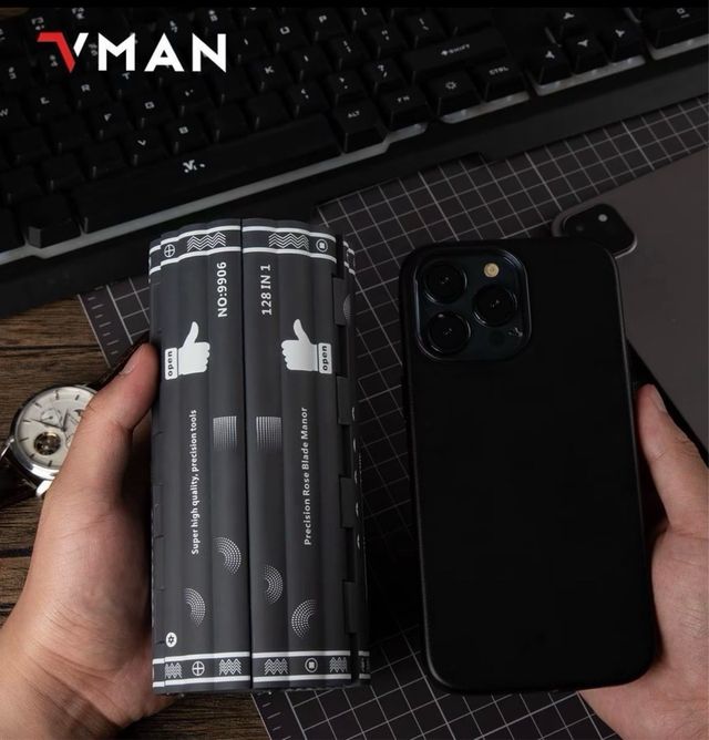 Juego Destornilladores Precisión 128 en 1