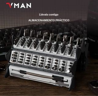 Juego Destornilladores Precisión 128 en 1