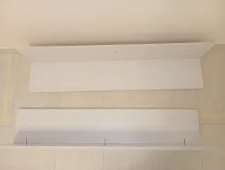 Estanterías de pared de madera