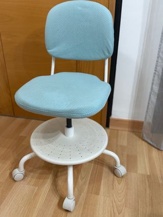 Silla Escritorio Infantil Azul Ikea