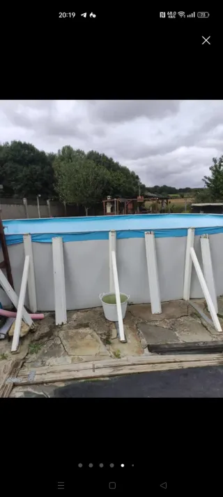 Piscina familiar ovalada Toi Magnum