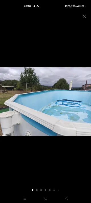 Piscina familiar ovalada Toi Magnum